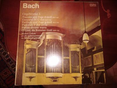 LP deska J. S. Bach VARHANNÍ SKLADBY