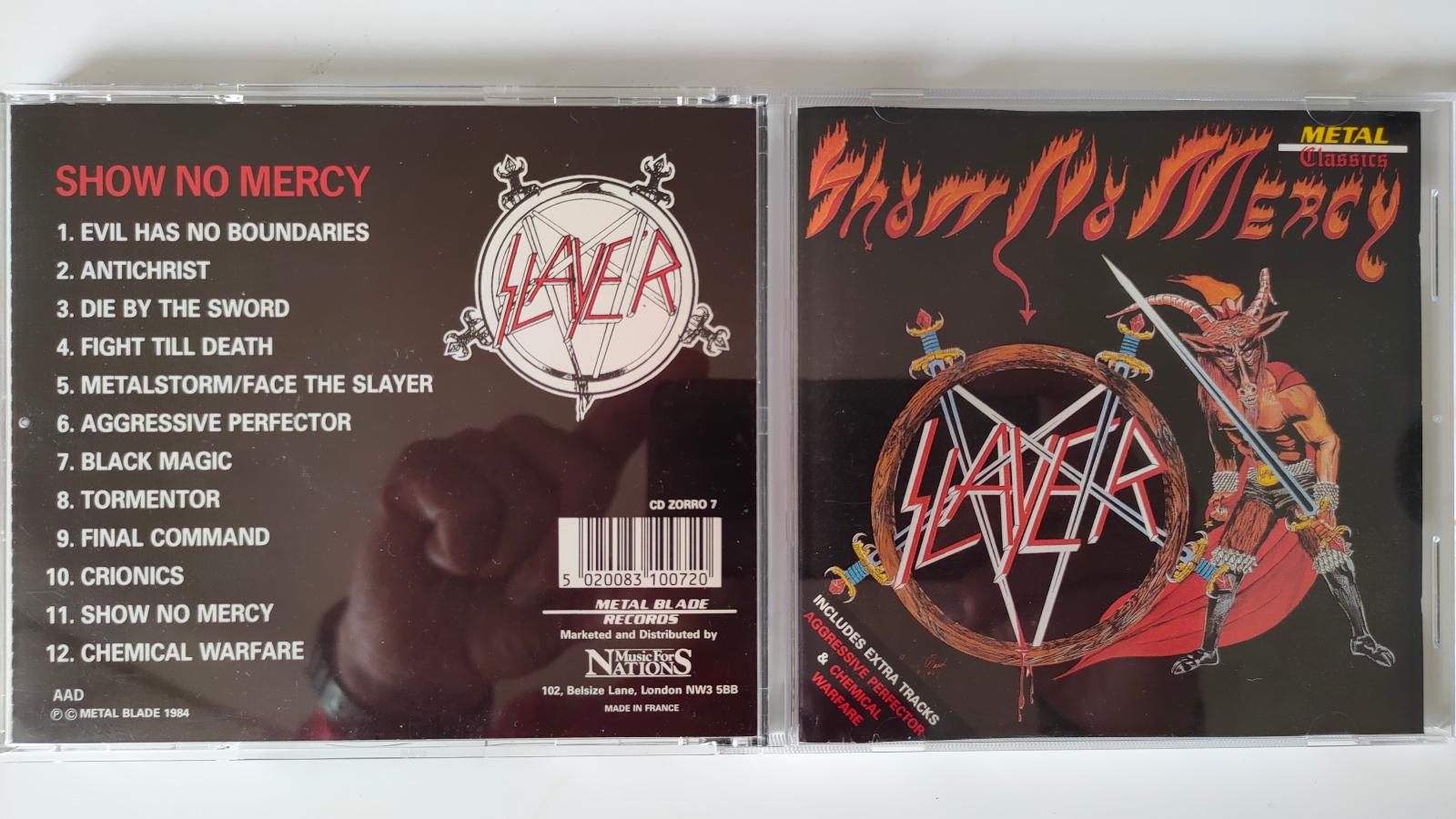 CD SLAYER Show No Mercy - Hudba na CD