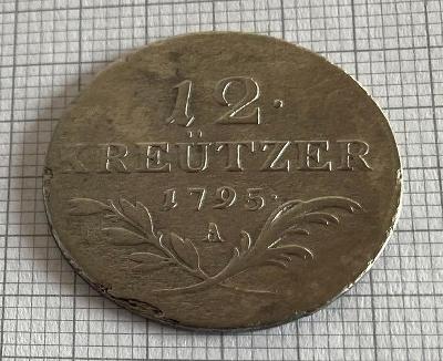 12 kreuzer 1795 A, František I.