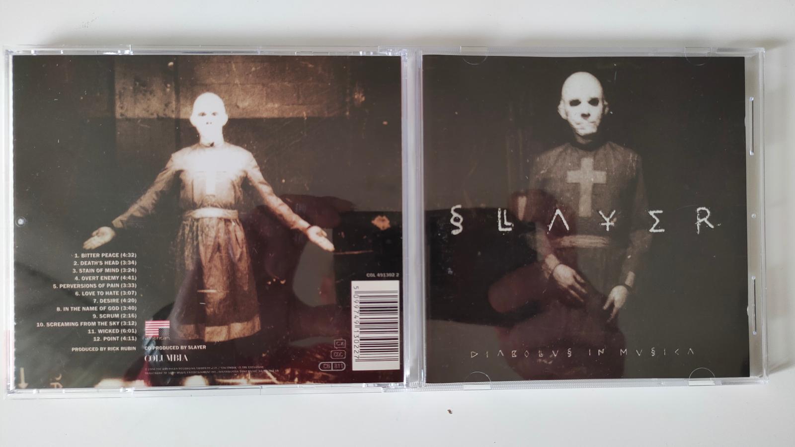 CD SLAYER Diabolus In Musica - Hudba na CD
