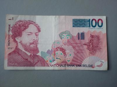 100 francs Belgie 1995-2001