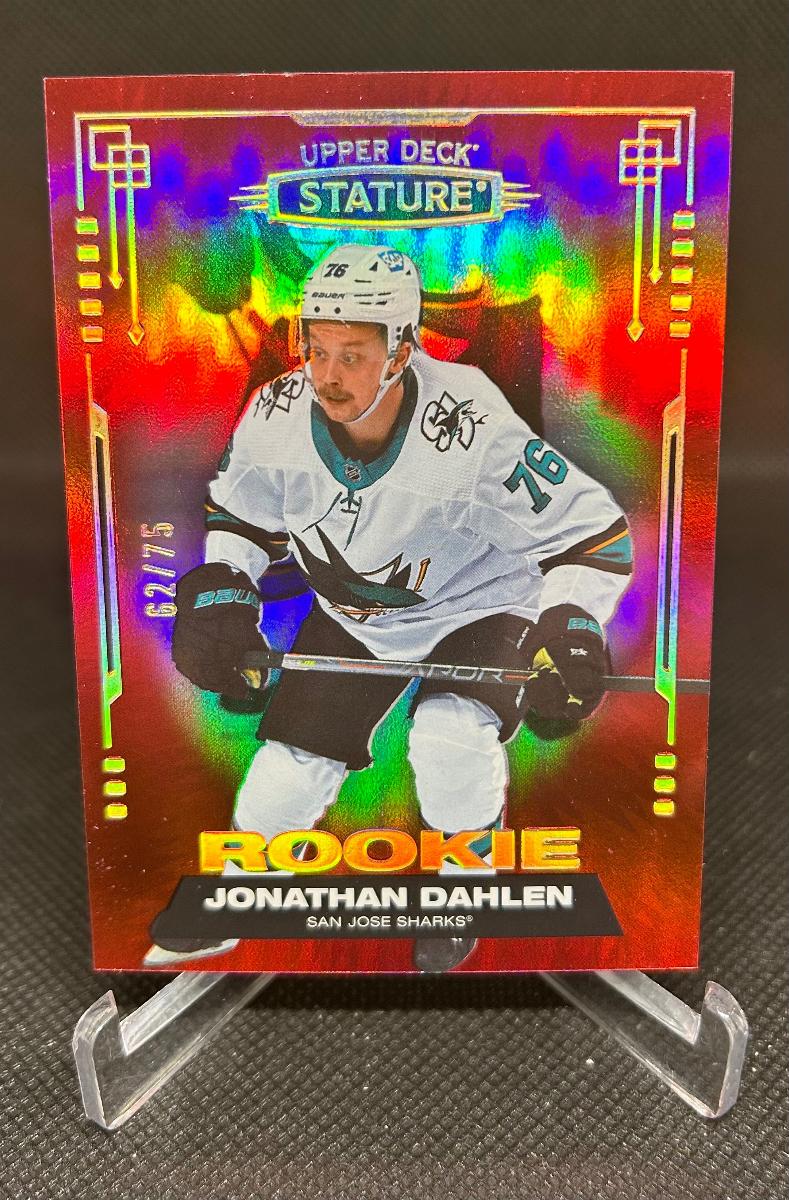 Jonathan Dahlen Stature Rookie /75 - Hokejové karty