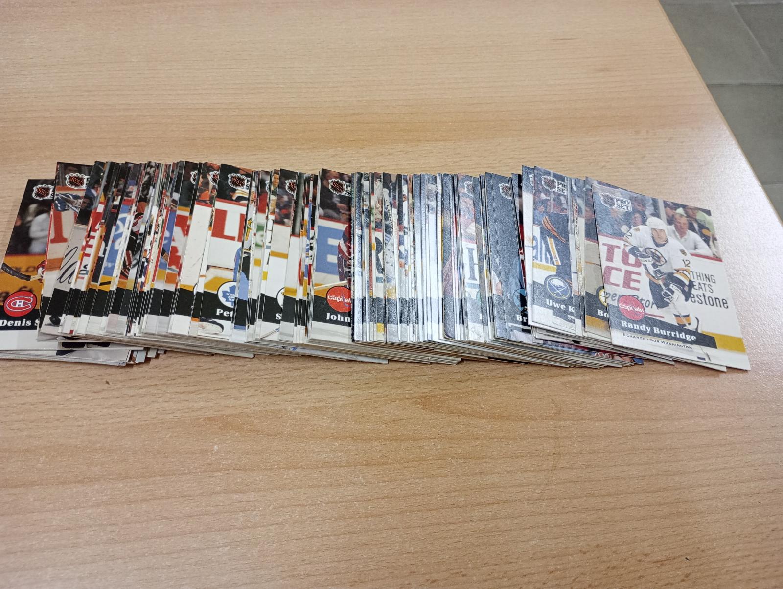 Mega lot kariet Proset 170 kusov - Hokejové karty