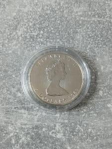 Stříbrná mince Maple leaf 1 Oz, 1989
