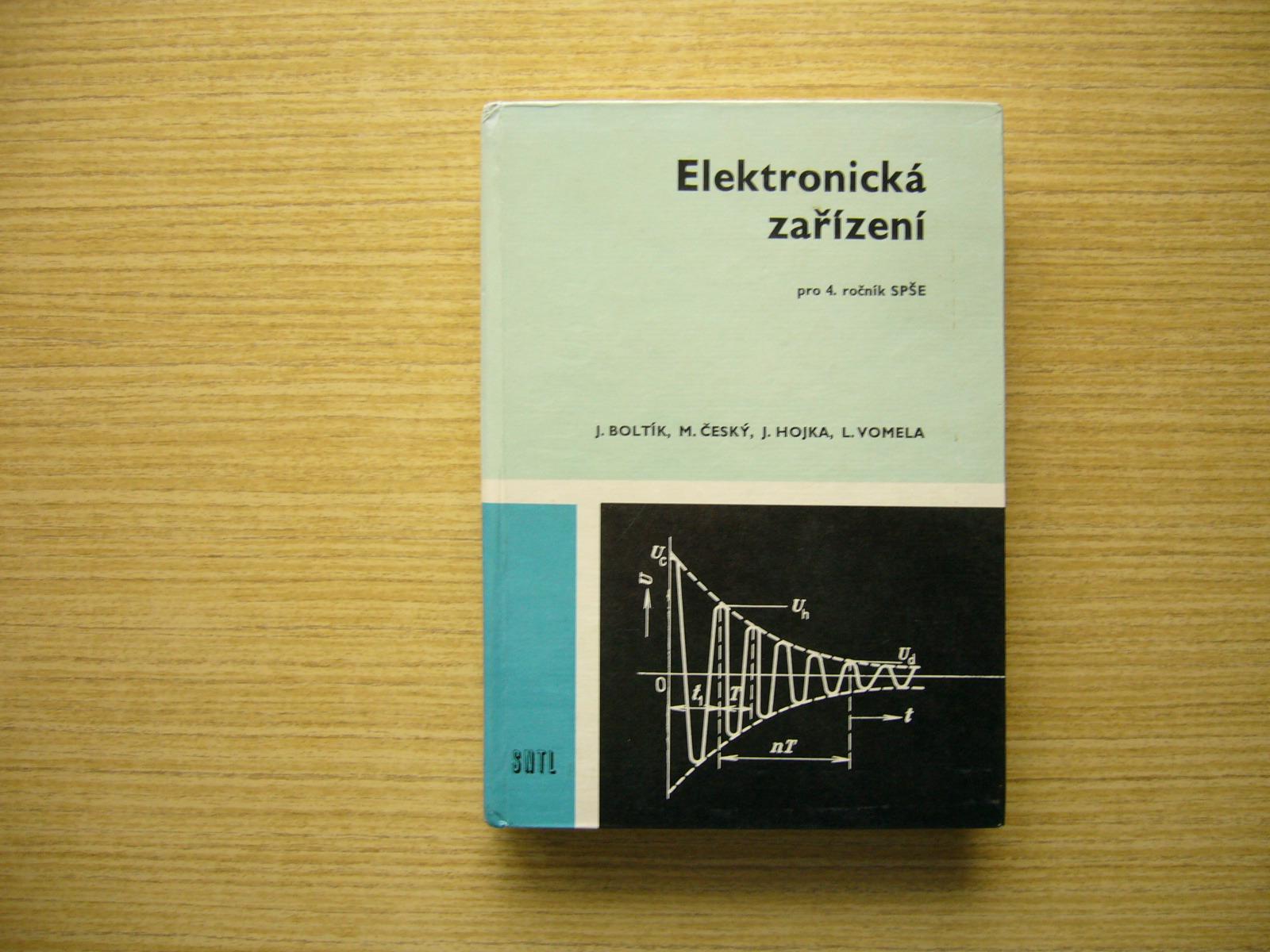 Elektronické zariadenia pre 4. ročník SPŠE | 1982 -n - Knihy a časopisy