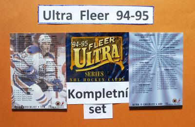 ULTRA FLEER 94-95 * kompletný set