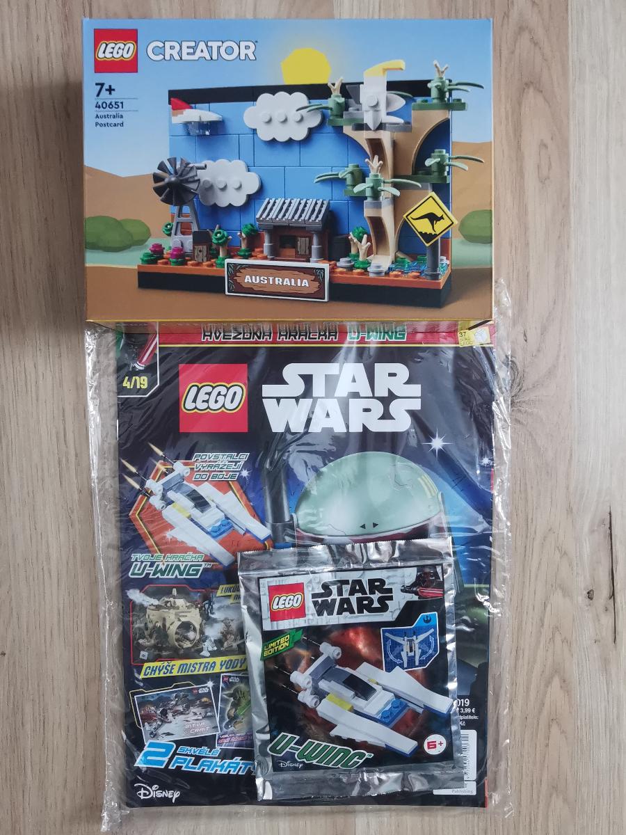 NOVÉ LEGO 40651✔️1ks Star Wars časopis - Hračky
