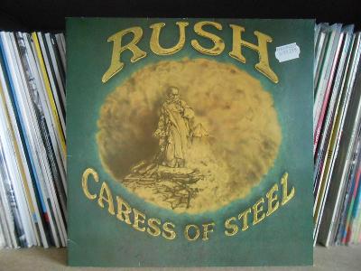Rush – Caress Of Steel LP 1975 vinyl NL 1.press cleaned
