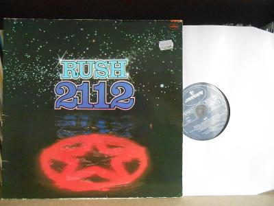 Rush – 2112 LP 1976 vinyl NL 1.press cleaned NM Big Sound