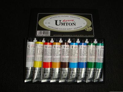 Souprava olejových barev UMTON 9 x 20 ml