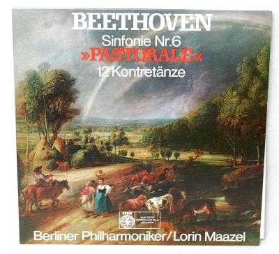 LP - Beethoven, Berliner Philharmoniker / Lorin Maazel –Sinfonie (d31)