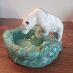 Ditmar urbach ľadový medveď popolník - porcelánová soška - Starožitnosti a umenie