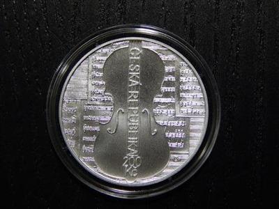 Stříbrná mince 200 Kč ke 150. výročí narození Josefa Suka BK