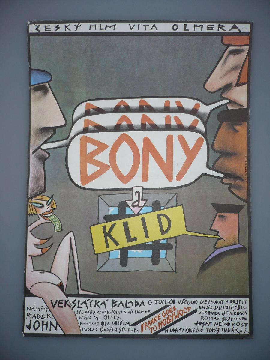 Bony a pokoj (filmový plagát, film ČSSR 1987, réžia Vít - Knihy