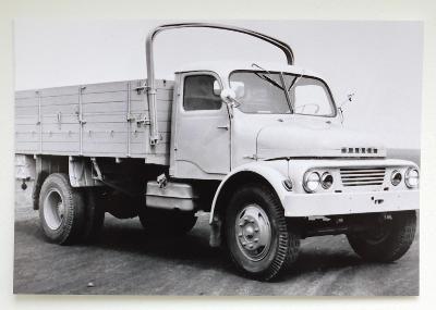 Fotografie 10x15 - Dobové nákladní automobily - Praga S5T