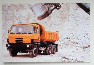 Fotografie 10x15 - Dobové nákladní automobily - Tatra 815