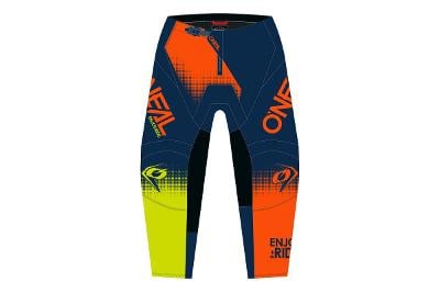 Kalhoty O´Neal Element RACEWEAR modrá/oranžová/žlutá 54