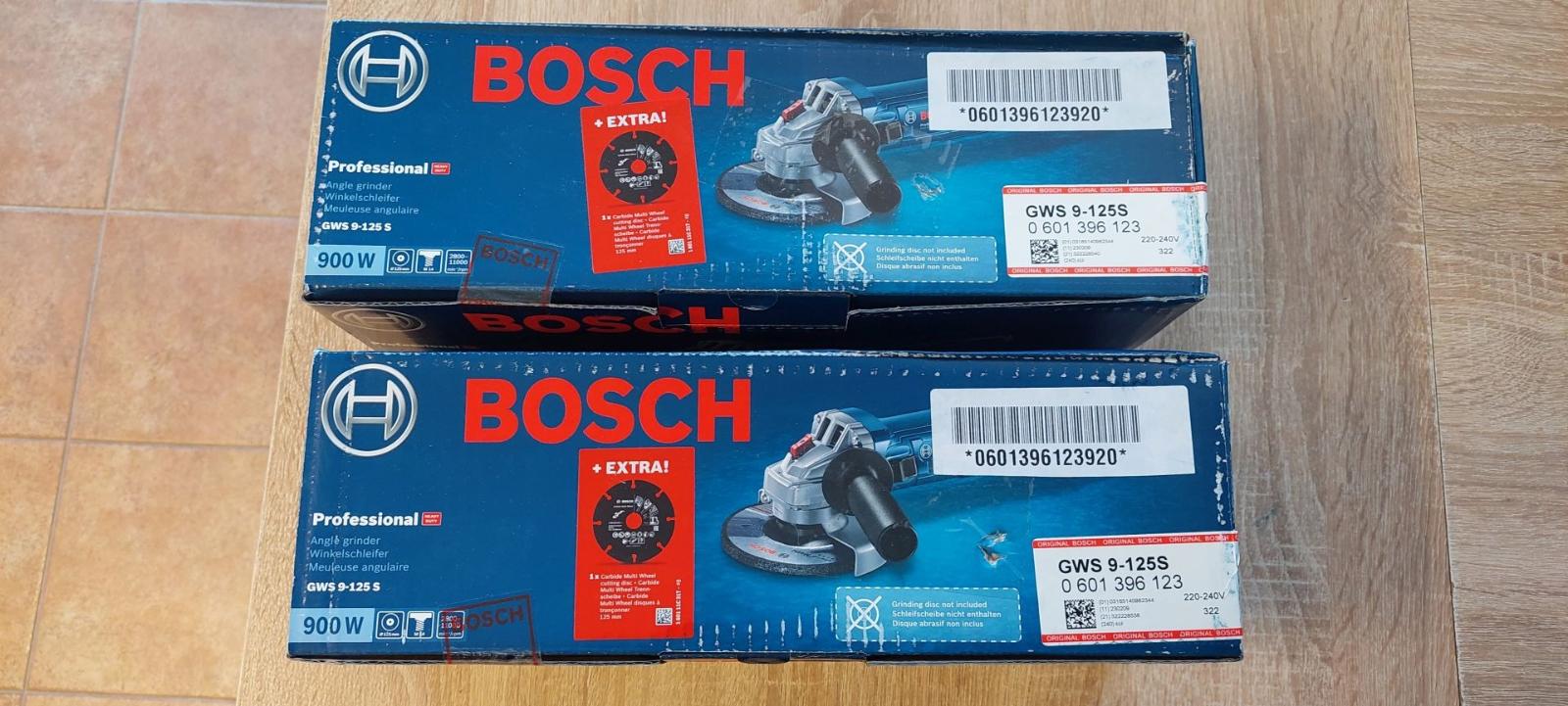 Bosch GWS 9-125 S Professional - poškodený obal - Elektrické píly, brúsky
