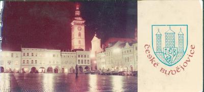 11D9793 České Budějovice - velkoformátová pohlednice