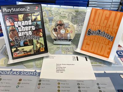 PS2 Grand Theft Auto - San Andreas - Včetně mapy