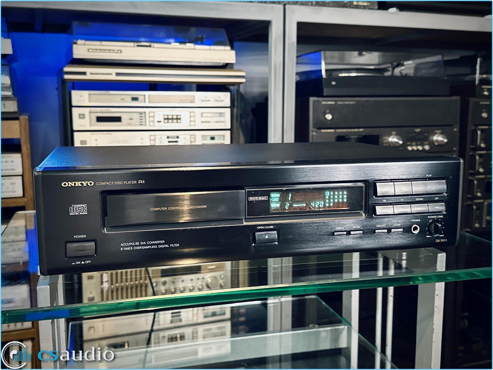 🔊ONKYO DX-7011 (r.1996) manuál, diaľka, TOP STAV - TV, audio, video