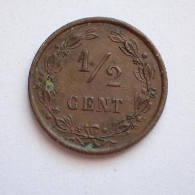 Nizozemské Antily 1/2 cent 1884 (202a4)