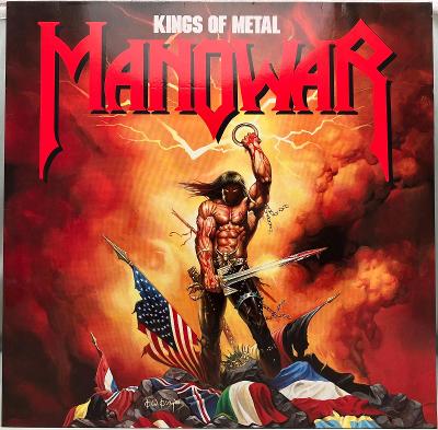 Manowar – Kings Of Metal 1988 Germany press Vinyl LP