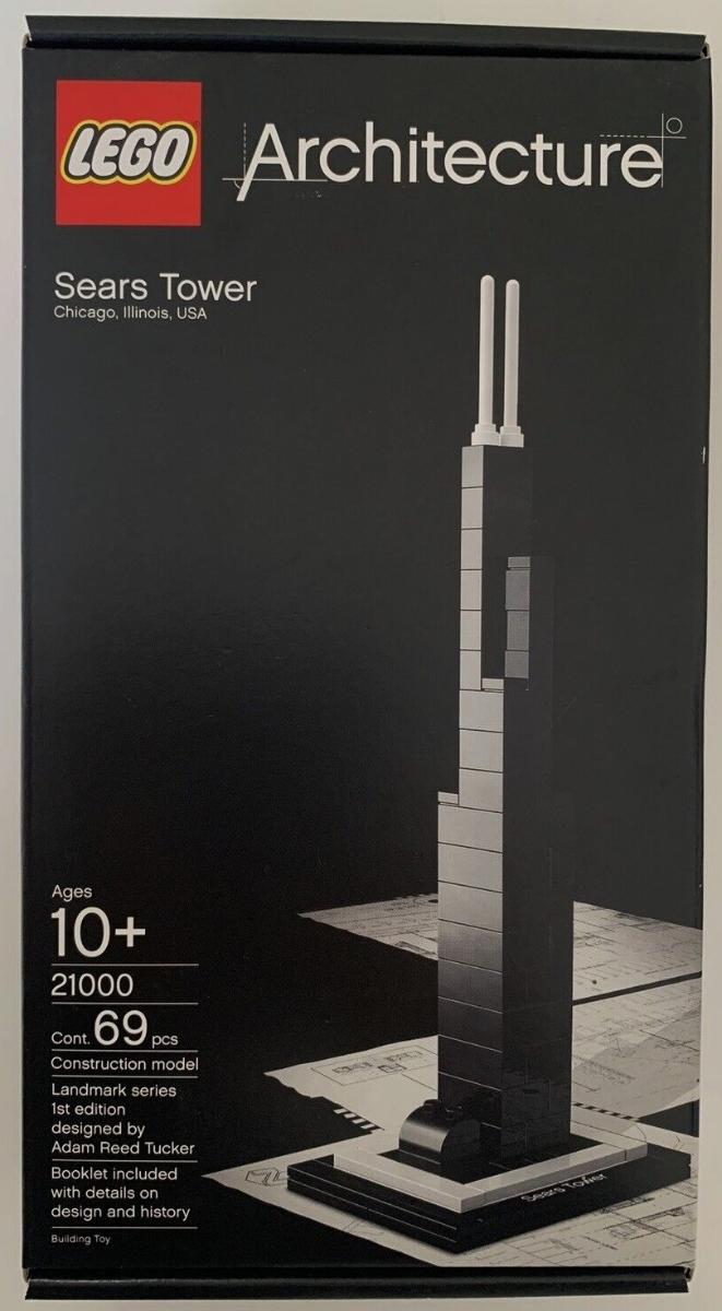 Lego Architecture 21000 Sears Tower RARITA - Hračky