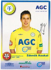 Fotbalista FK Teplice Zdeněk Koukal