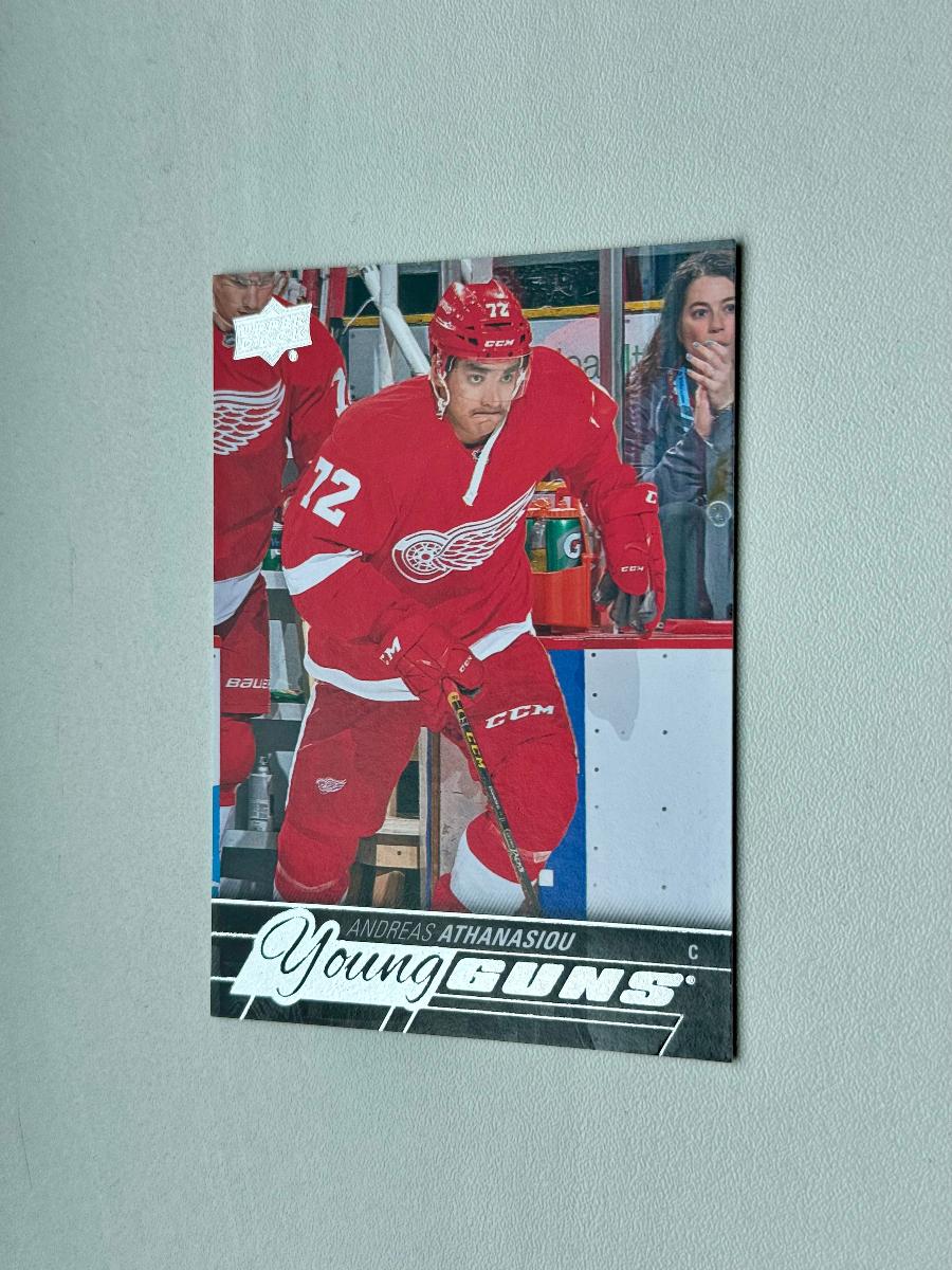 Andreas Athanasiou - 2015-16 Upper Deck Young Guns 🔫 - Hokejové karty