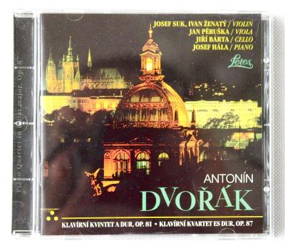 CD - Antonín Dvořák: Klavírní kvintet A dur, op.81  (k4)