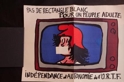 Plakát Pas De Rectangle Blanc Pour Un Peuple Adulte 1968