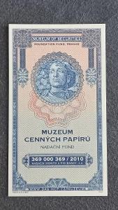 Múzeum cenných papierov - Gábriš - reklamná tlač