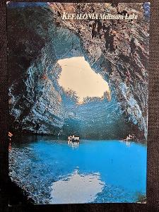 Řecko, ostrov Kefalonie, Melissani Cave