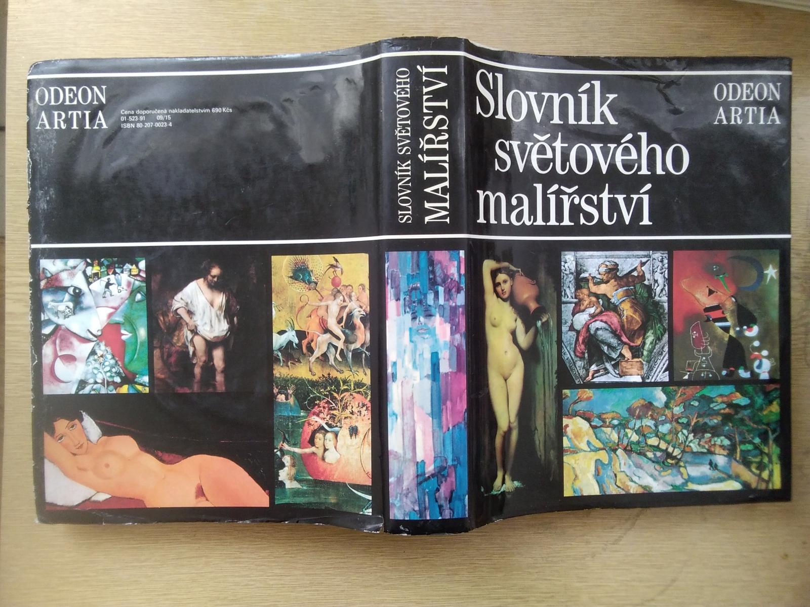 Kniha Slovník svet. maliarstvo, 30x24cm(0787) - Knihy