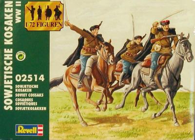 02514  Soviet Cossaks , 1/72. Revell.