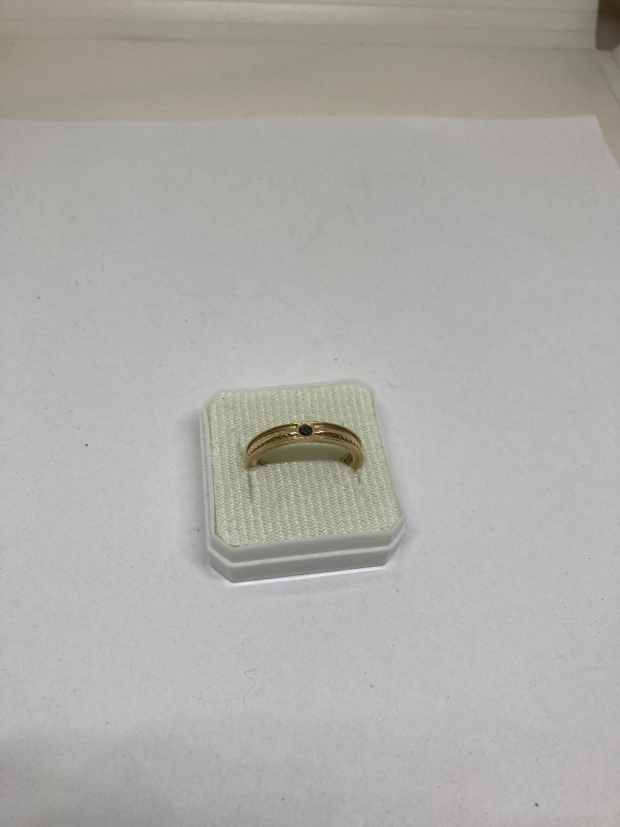 Zlatý prsteň s briliantom 0,03CT Au585/14 kar, 4,88 g, Glamira Abel - Šperky