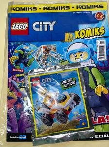 Lego  CITY= KOMIKS  + hračka .