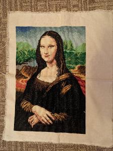 Vyšívaný obraz Mona Lisa