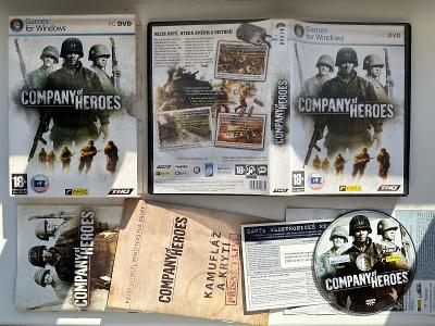 PC hra Company of Heroes - CZ + polní manuál! #00818
