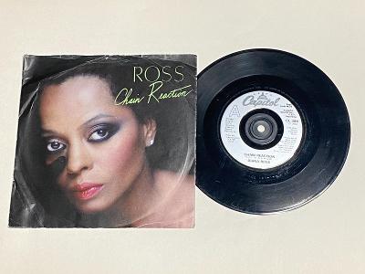SP singl - vinyl - Diana Ross - Chain Reaction, More and More 1985