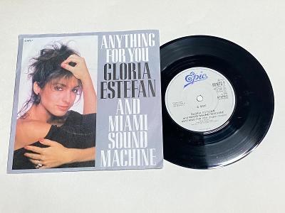 SP singl - vinyl - Gloria Estefan And Miami S.M. Anything For You 1987