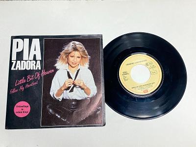 SP singl - vinyl - Pia Zadora - Little Bit Of Heaven 1985