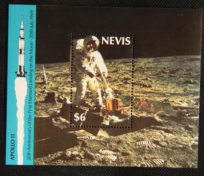 Nevis, 1989, vesmír, aršík, **