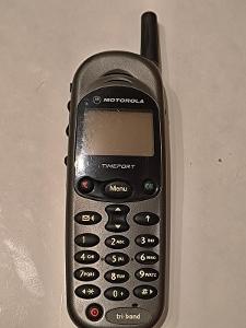 RETRO MOBILNÍ TELEFON MOTOROLA TIMEPORT💥všechny aukce od koruny💣