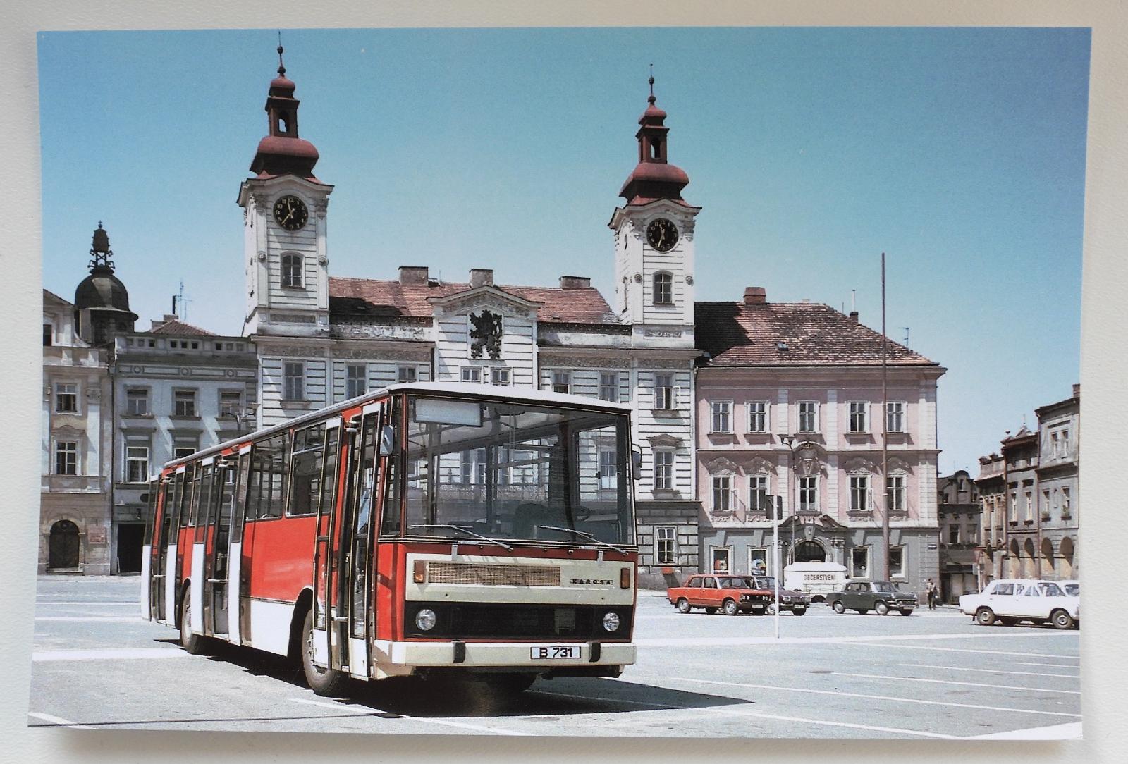 Fotografie 10x15 - Dobové autobusy - Karosa - Zberateľstvo