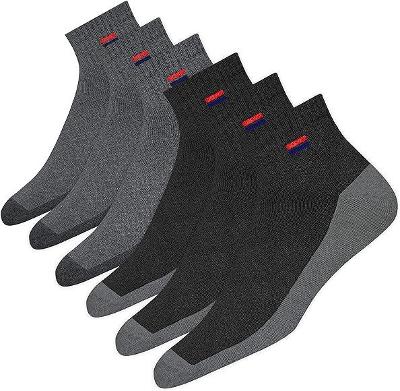 E94   NAVYSPORT 6 párů  sportovních  bavlněných ponožek vel.  43/ 46