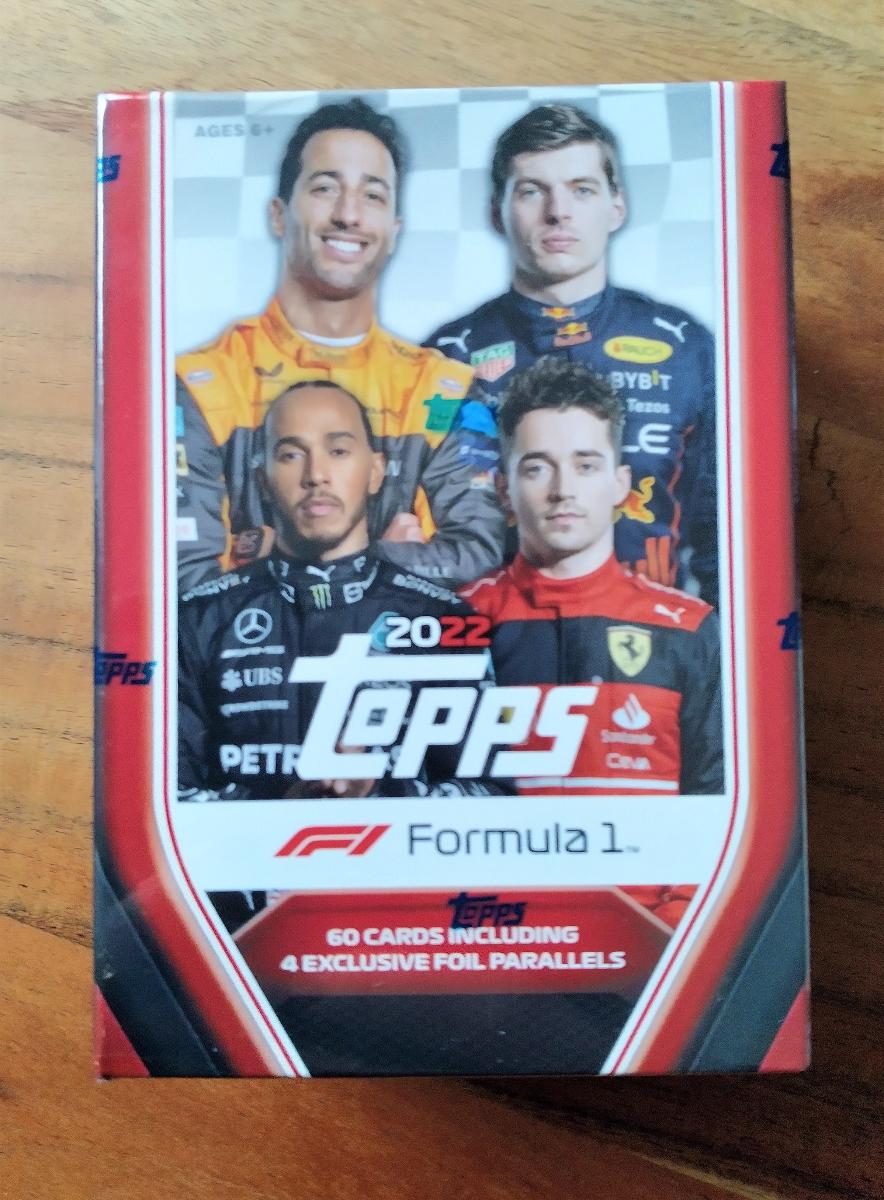 2022 Topps F1 Formula Blaster box, Lewis Hamilton, Max Verstappen - Športové zbierky