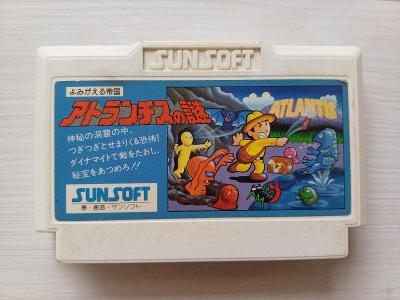 Hra na Nintendo Famicom (NES) - The Mystery of Atlantis