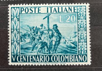 Itálie 1951 Mi.833 500.výročí narození Kryštofa Kolumba**